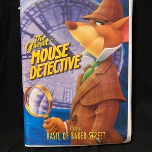 The Great Mouse Detective VHS Disney